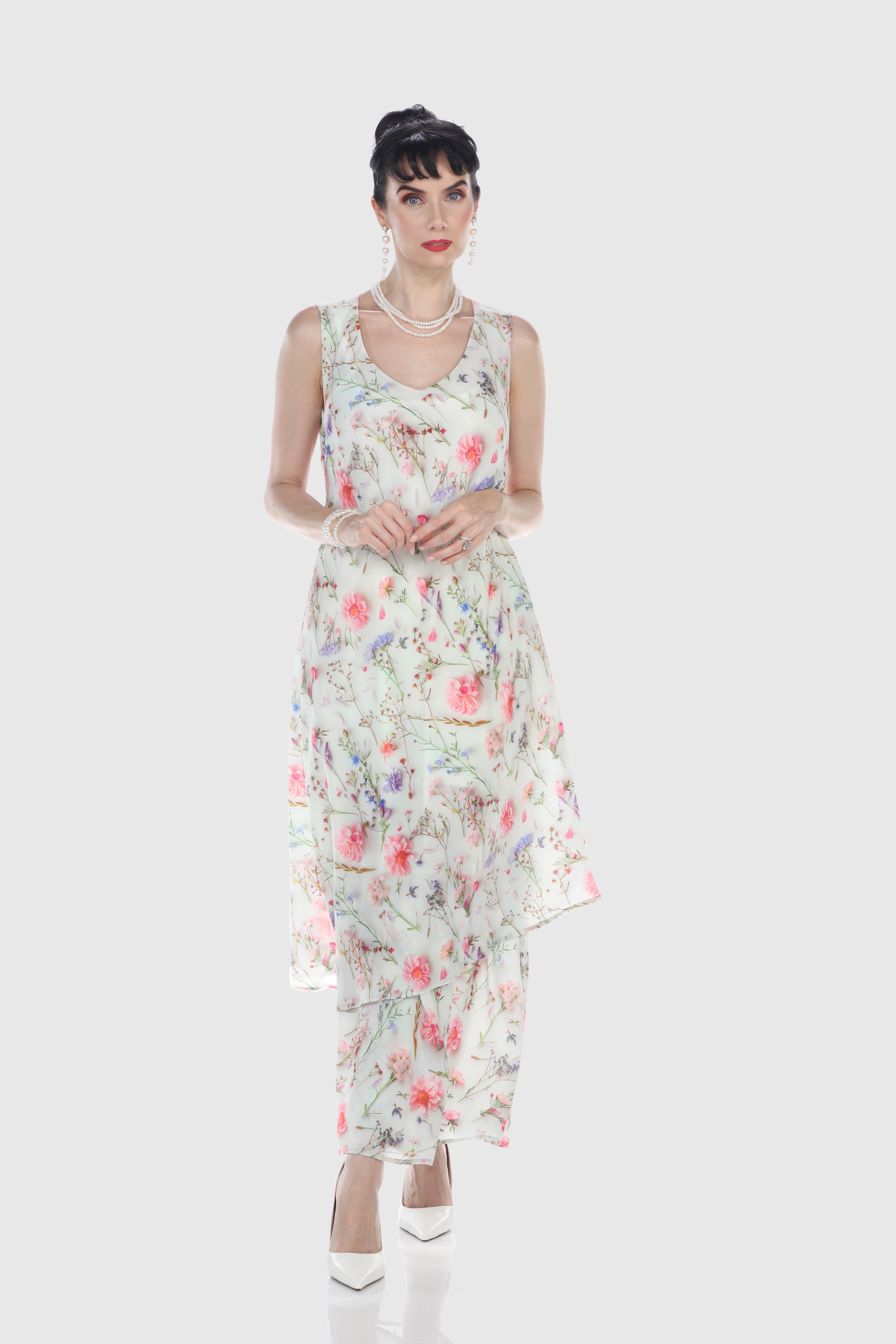Wildflower Breeze Layered Maxi Dress
