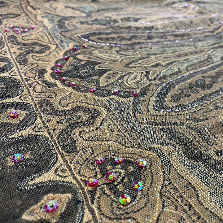 Paisley Fringe Ruana Wrap