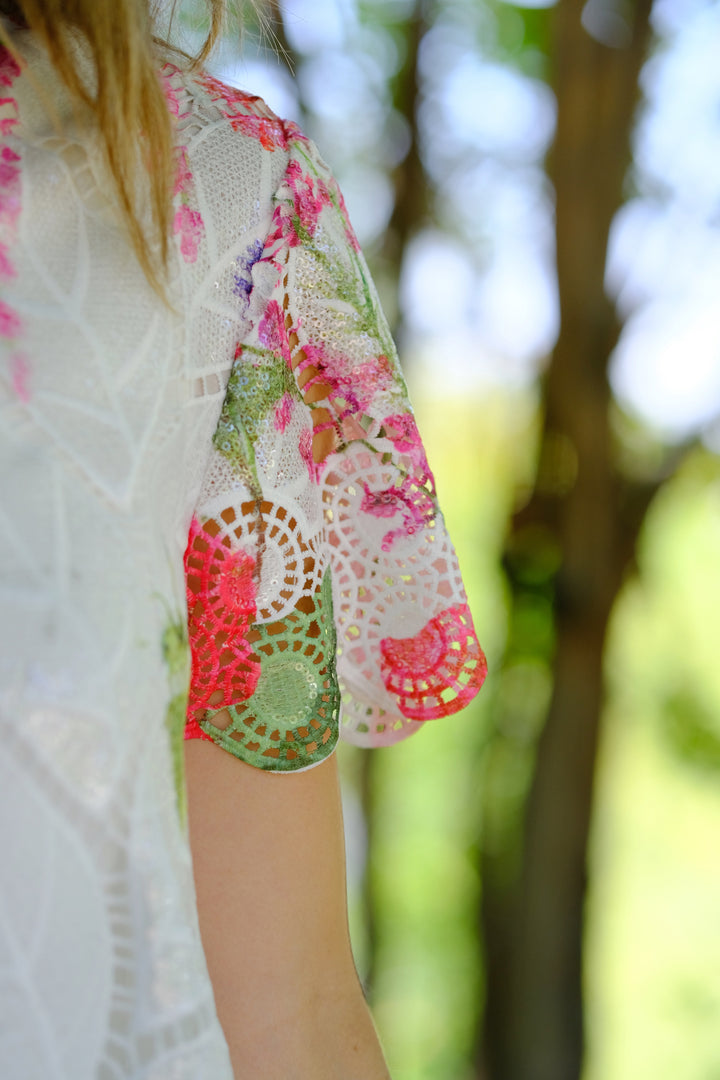 Blossom Breeze Midi Dress