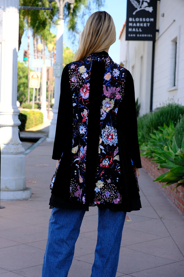 Sequin Embroidery Jacket