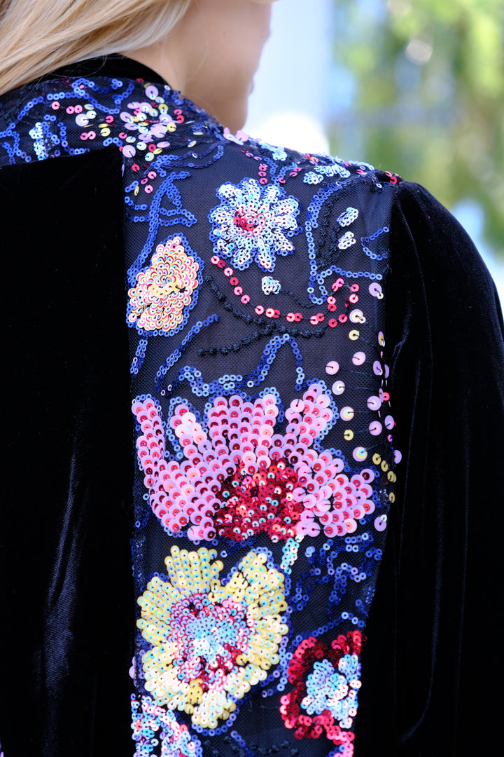 Sequin Embroidery Jacket