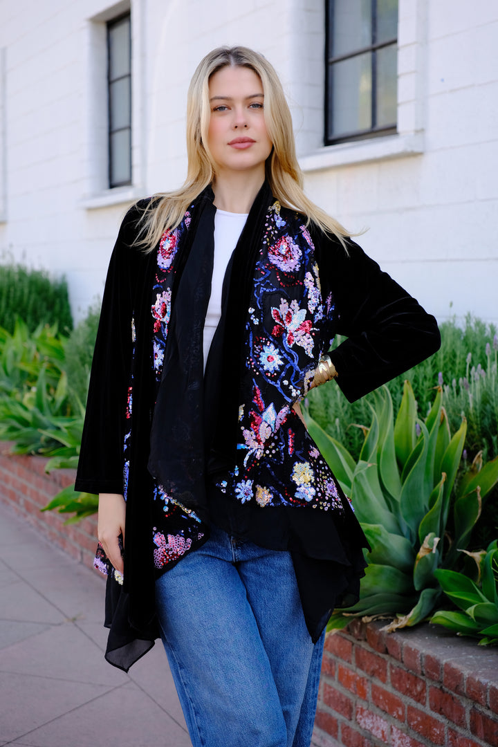 Sequin Embroidery Jacket