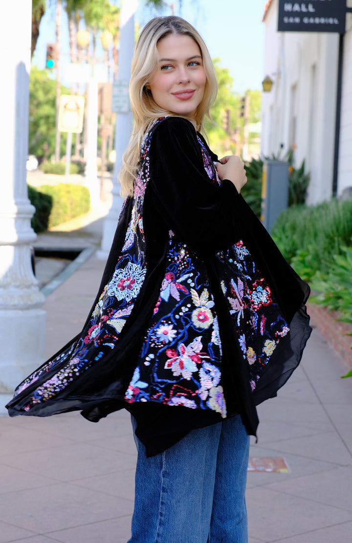 Sequin Embroidery Jacket