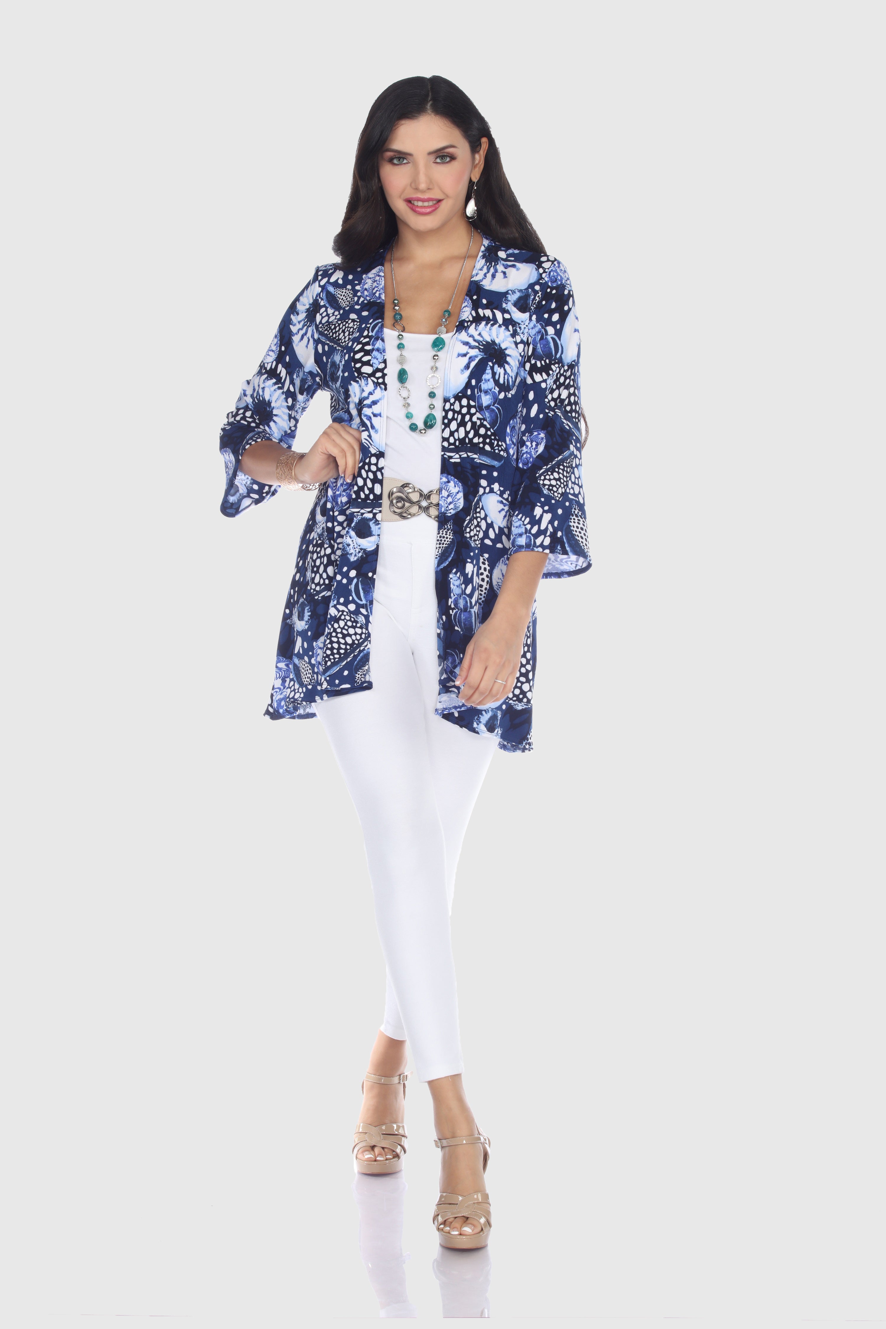 Open Front Knit Jacket