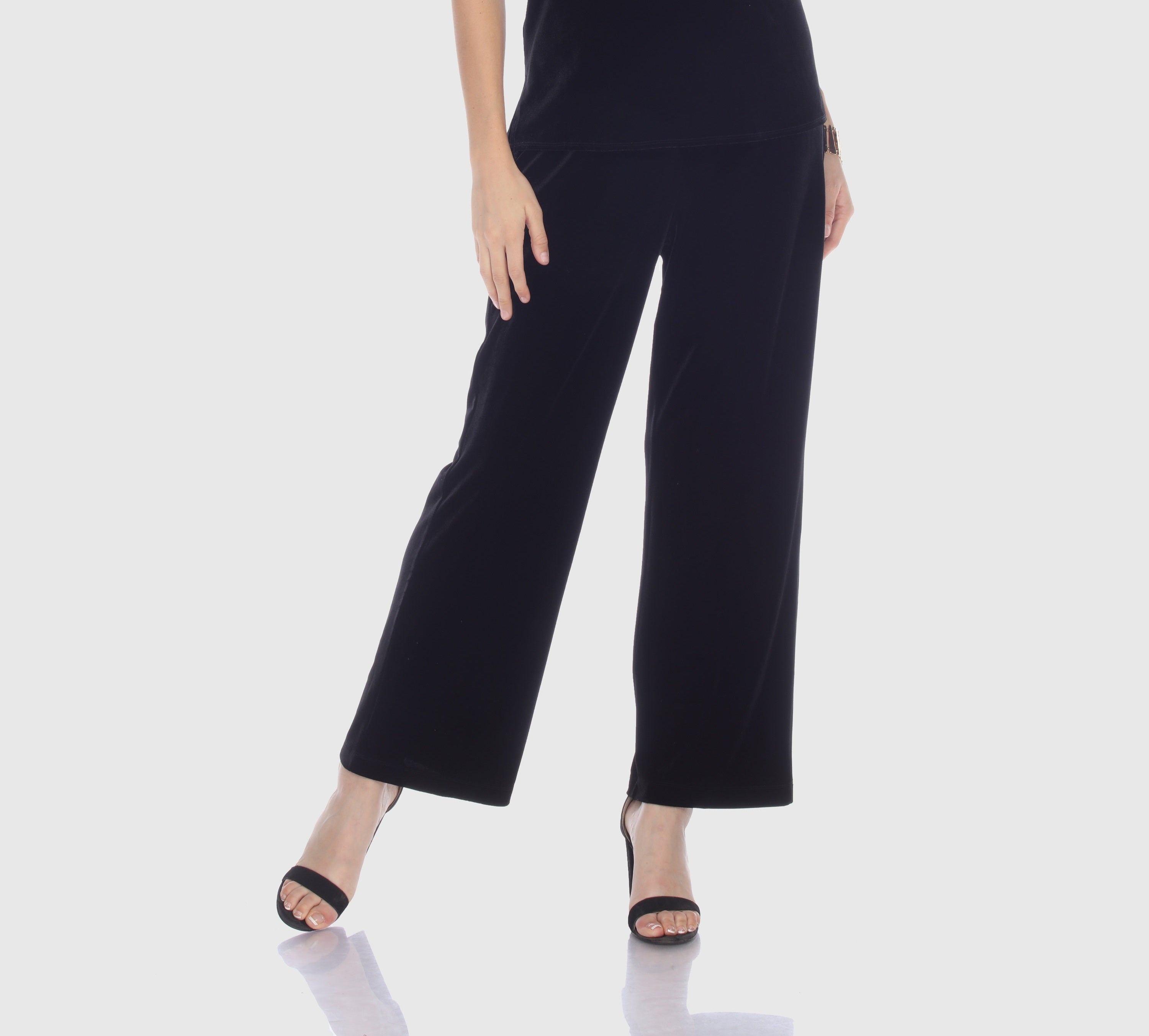 Velvet Straight Leg Pants