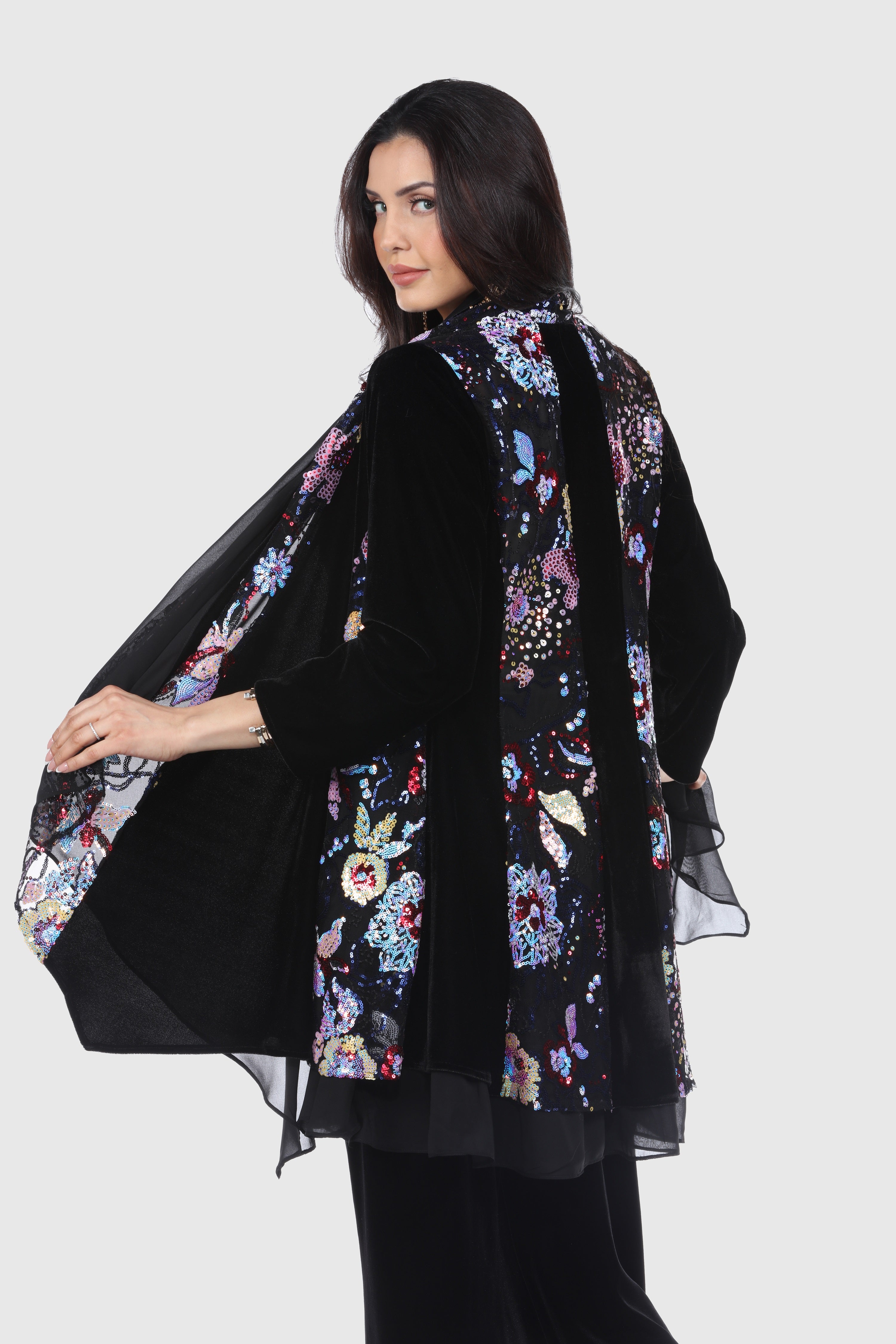 Sequin Embroidery Jacket