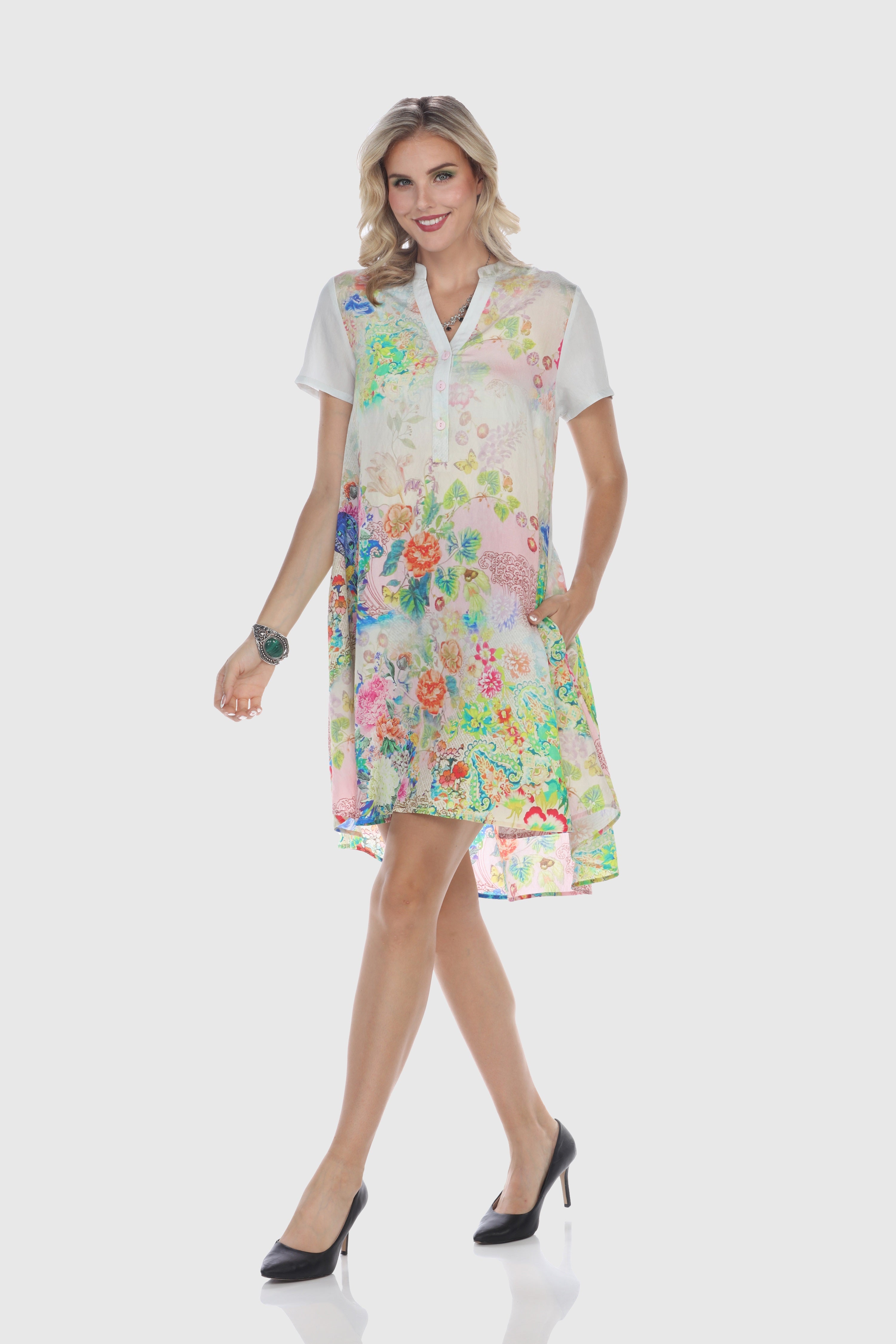 Ivory Garden Bloom Dress
