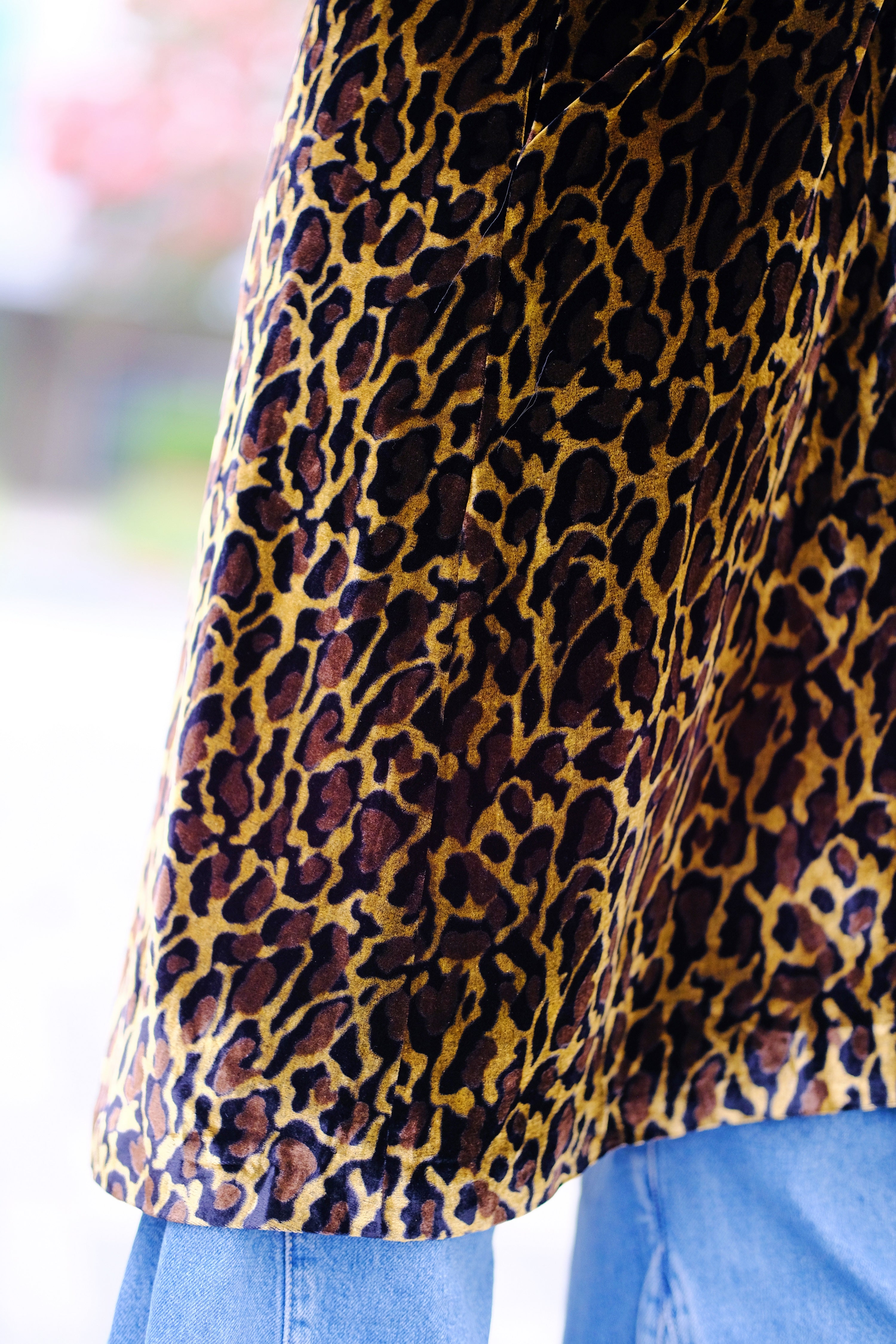 Velvet Wildcat Duster Coat